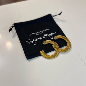 Mignonne Gavigan Fiona Gold Hoop Earrings